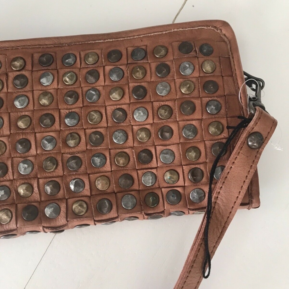 Viola Castellani Wallet with metal studs